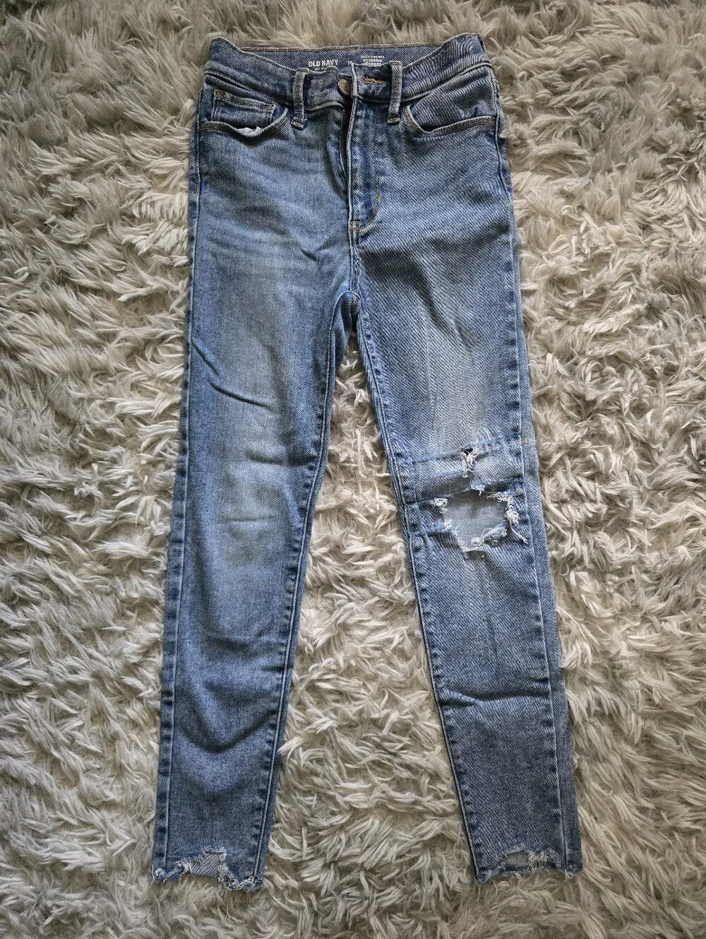 Old Navy Girls Extra High-Rise Rockstar Jeggings - Size 10